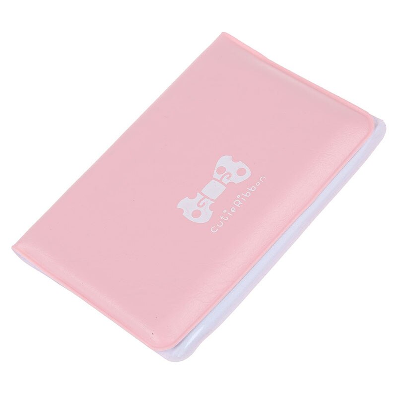 Schattige strik id-creditcardhouder voor dames (roze): Default Title