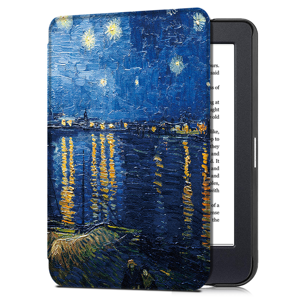 Kobo Nia Case (Model N306 Vrijgegeven)-Lichtgewicht Slanke Beschermhoes Met Magnetische Sluiting/Auto Sleep/Wake: Rhone