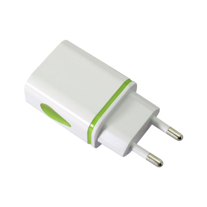 UNS EU USB Schnelle Schnell Ladegeräte Wand Travel Power Adapter Ladegerät Für Xiaomi Iphone Huawei Zubehör Für Handy TXTB1: Green EU