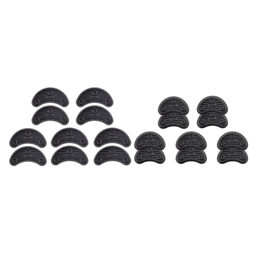Embouts antidérapants à talons aiguilles pour réparation de chaussures, résistant à l&#39;usure, 20x