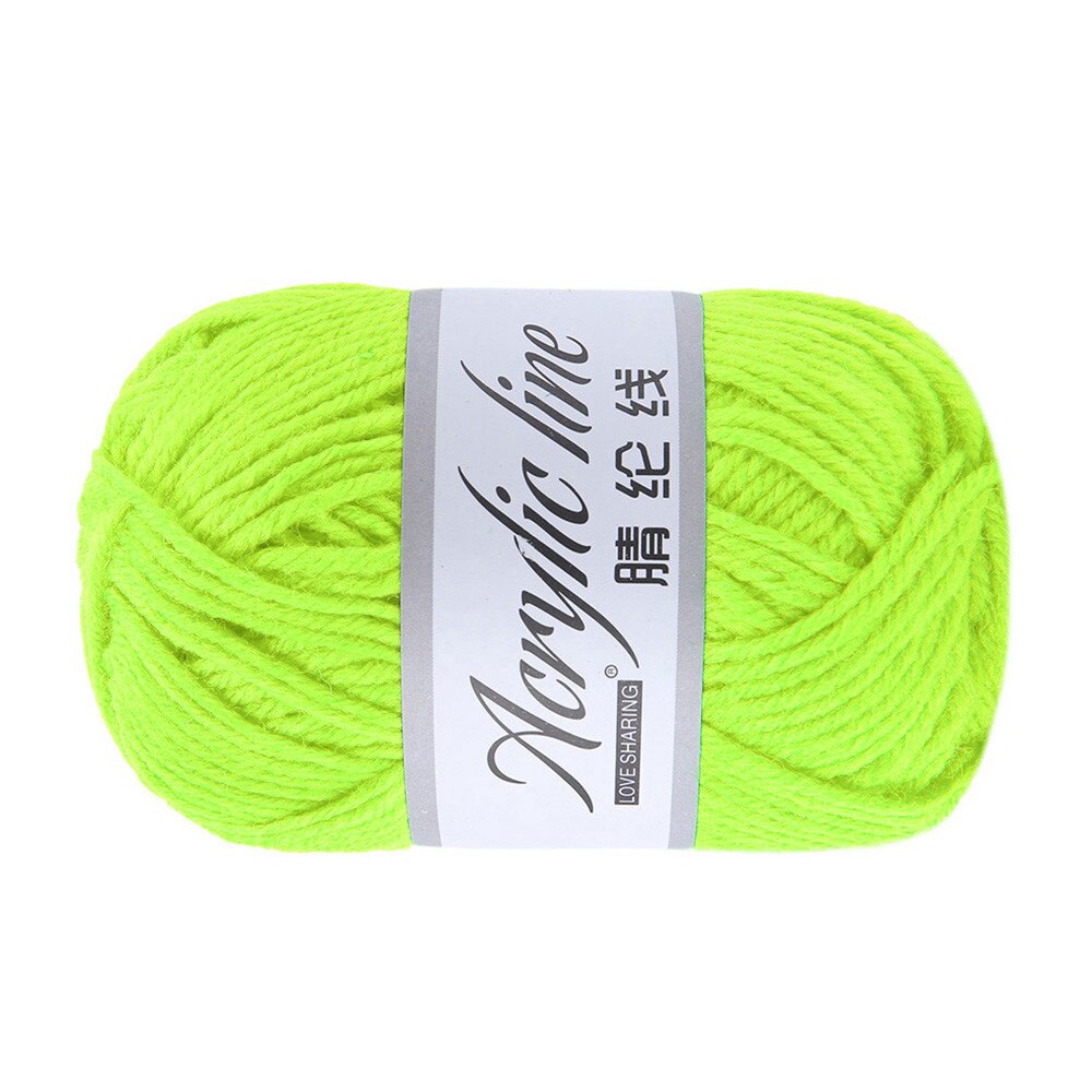 1pcs 50g coarse wool woollen hand-knitted wool yarn winter cold warm hat cotton wool household sweater knitting acrylic yarn: K