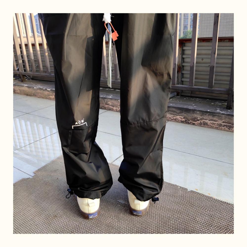 A-COLD WALL Pants High Street Two-layer pocket A-COLD-WALL* Trousers Men Women ACW Jogger Pants Inside Tag
