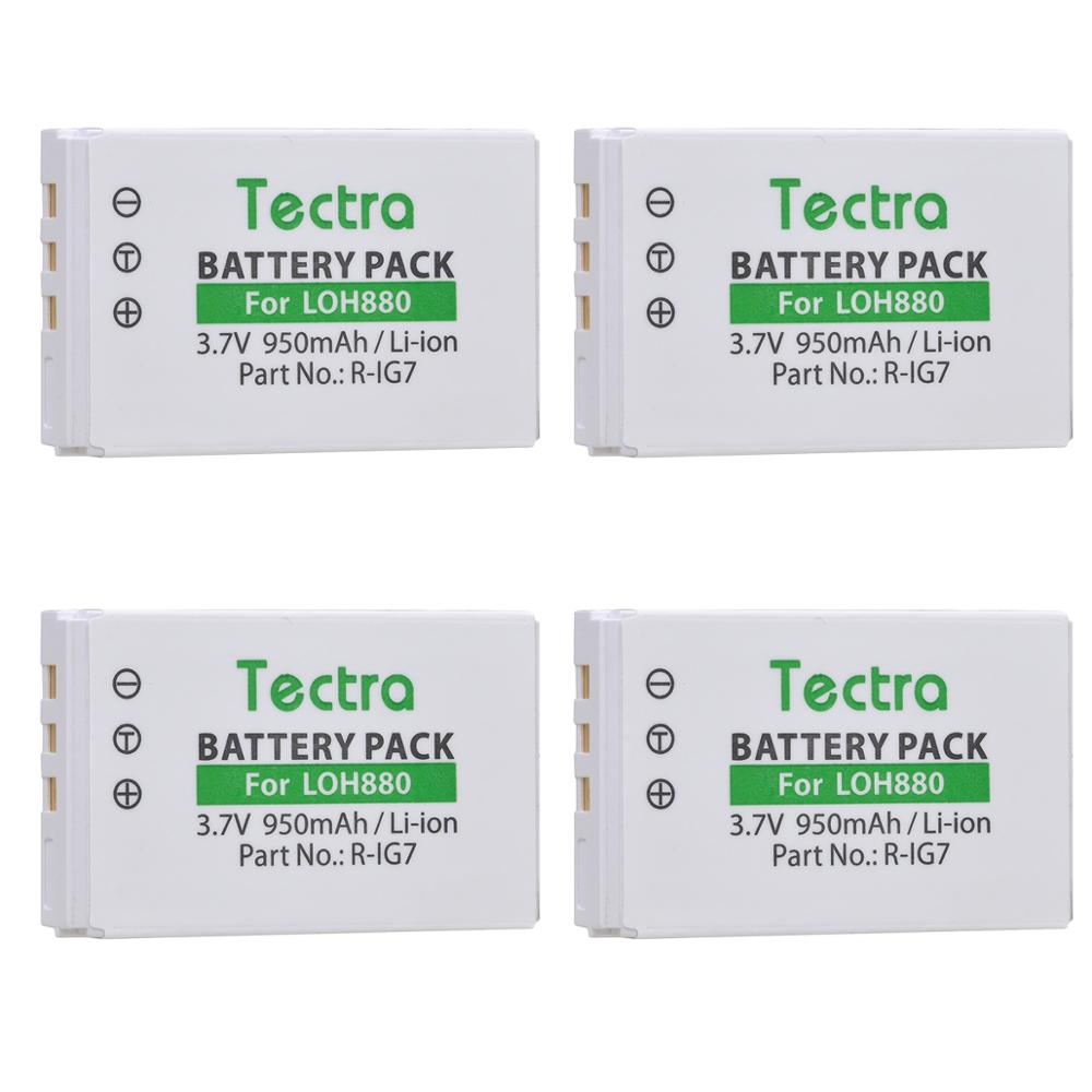 R-IG7 Battery for Logitech Harmony LOH880 900 720 850 880 885 890 Pro H880 Universal Remote 950mAh Batteries