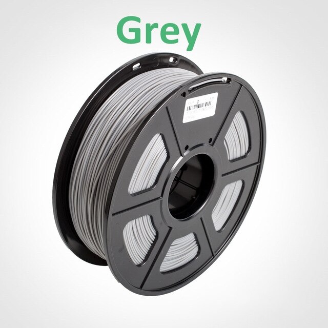 PETG 3D Printer Filament 1.75mm Transparent White PETG Plastic Tolerance /-0.02mm for DIY printing fast: PETG-GY-1KG