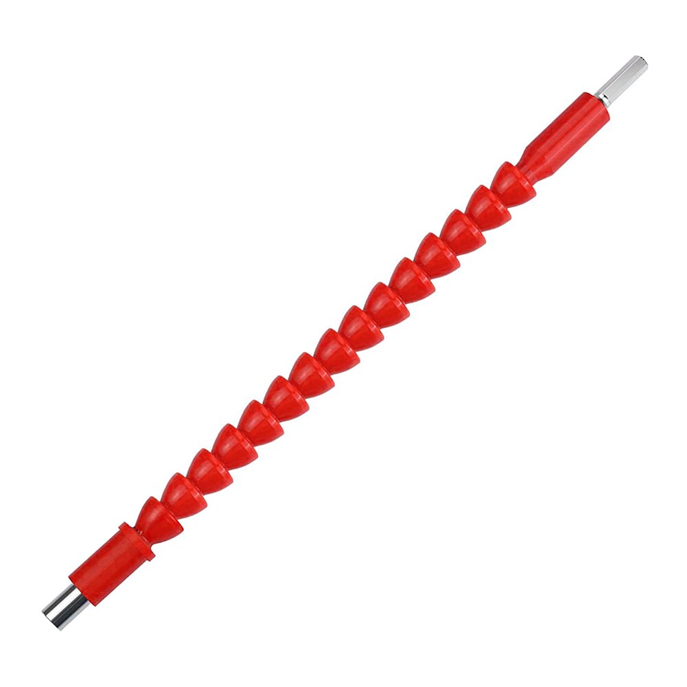Universal Flexible Shaft Flexible Shaft Extension Screwdriver Drill Bit Holder Link for Electronic Drill 200/295/400mm: red295MM