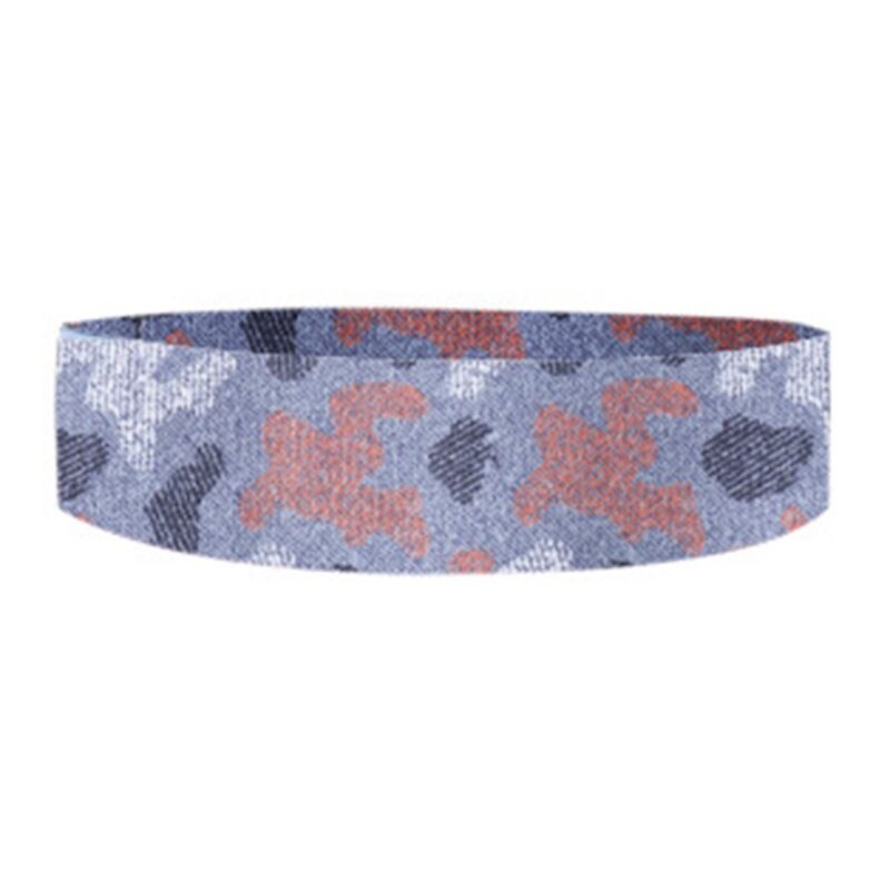 Stirata di esercitazione ciclo continuo Camo Antiscivolo Elastici A Resistenza Pilates Gambe Formazione anca G99D: Camo grigio M