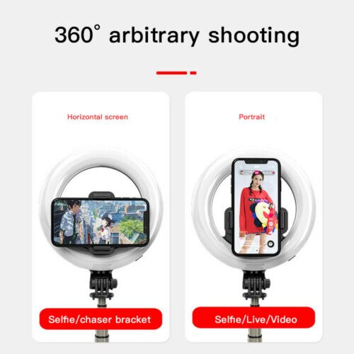 4 in 1 selfie ring light wireless Bluetooth selfie stick mini tripod Handheld Extendable selfie stick With Remote