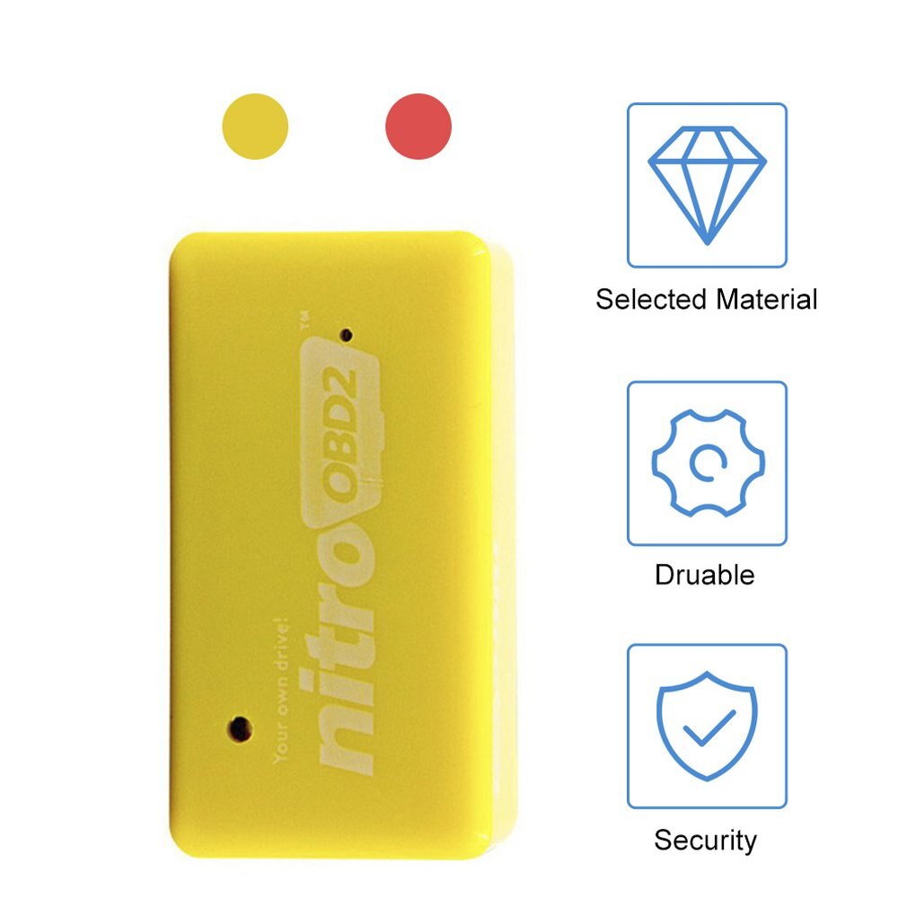 NITRO OBD2 Car Power Lifter Fuel Saver Chip Box