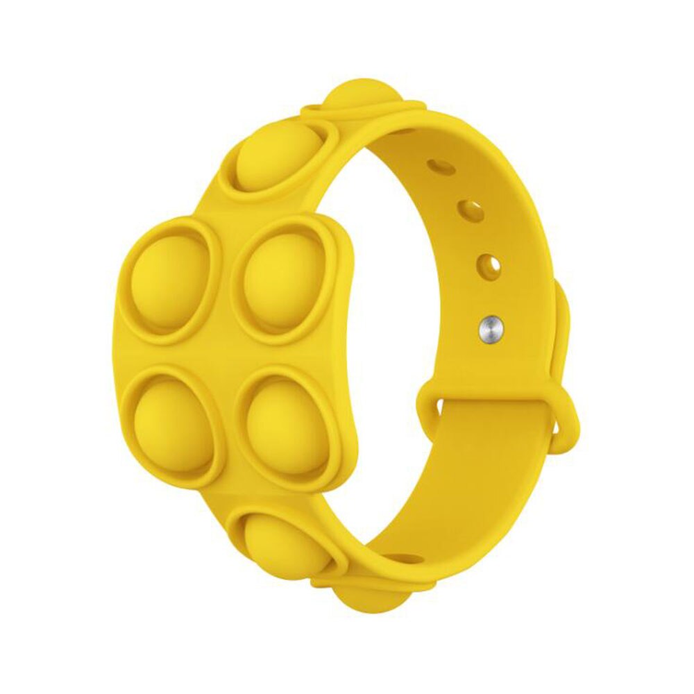 Pulsera antiestrés para hombres y mujeres, anillo de muñeca para aliviar el estrés y el autismo, juguete para niñas y niños, de cumpleaños: 1