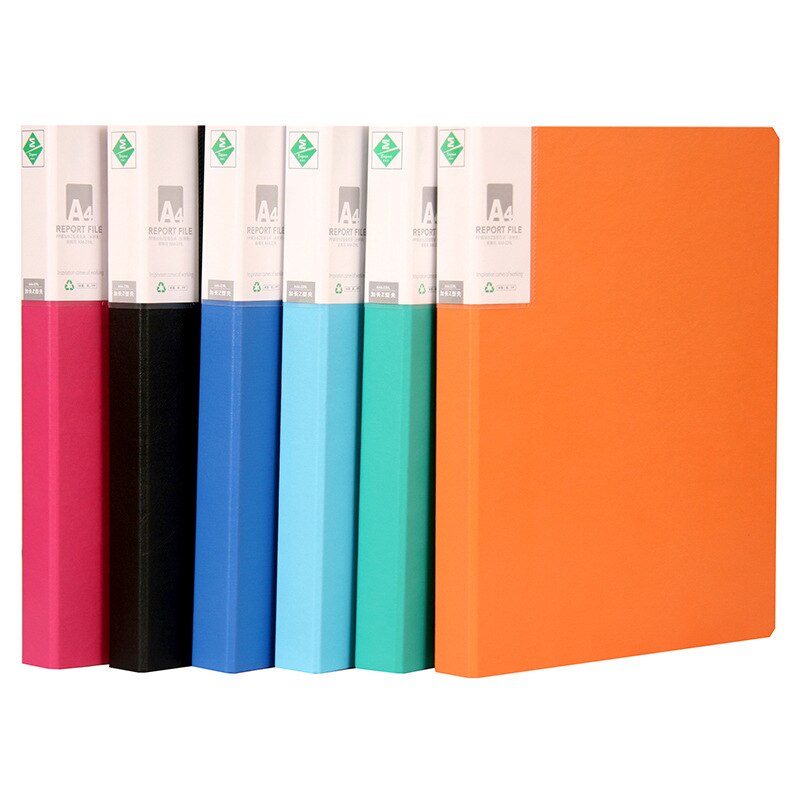 Creatieve A4 clip map creatieve filing producten Kantoor bestandsmappen document tas business kantoorbenodigdheden 6 kleuren flie