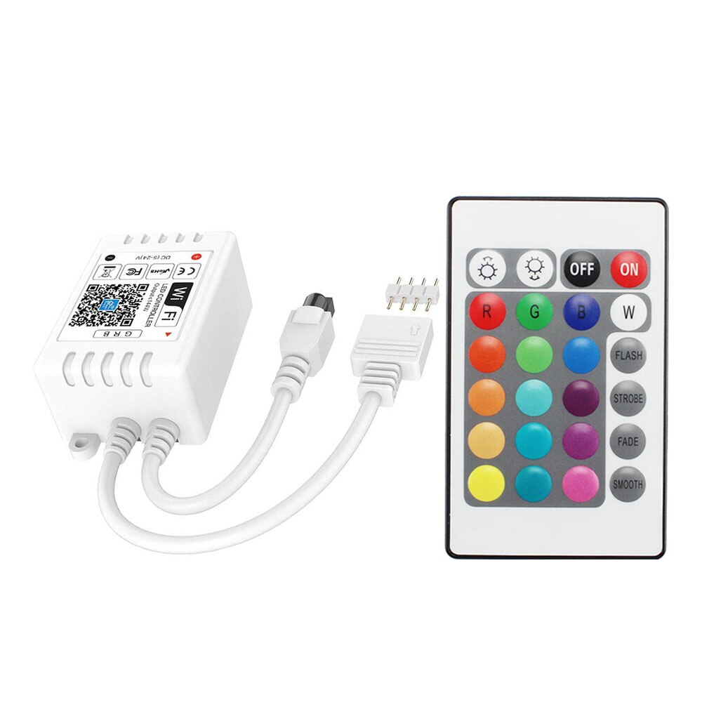 DC12V Ir 24Key Rgb Strip Controller Ir Afstandsbediening Infrarood Afstandsbediening Voor Rgb Led Light Strips 5050 3528
