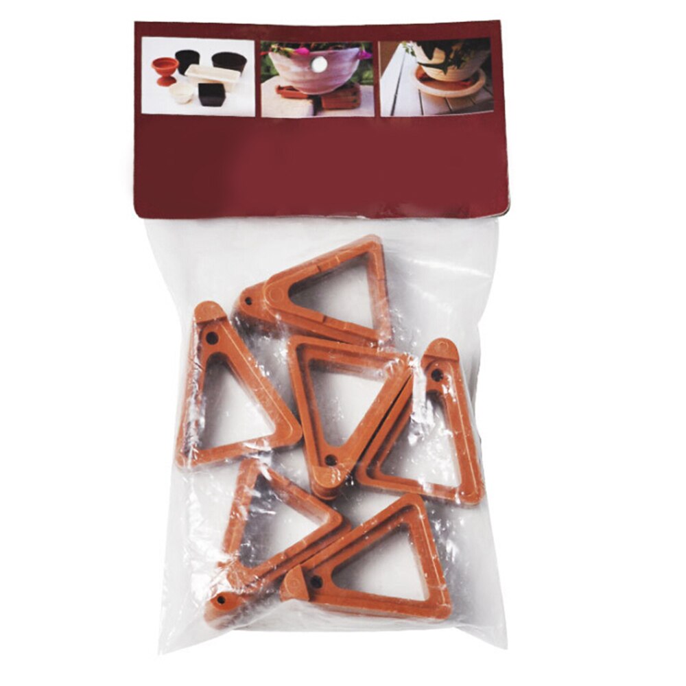 Potted Plant Stand Removable Tray Universal Flower Pot Rack Holder Pot Toes for Indoor Outdoor Gardening Plant Container 12pcs