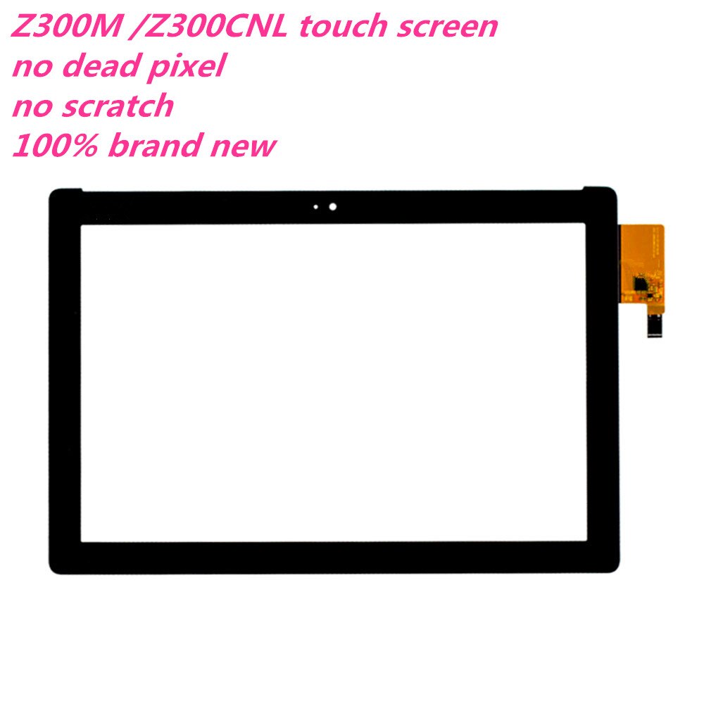 Touch Screen Glass Panel Sensor For Asus Zenpad 10 Zenpad z300 z300m p00c z300cnl p01t Tablet Yellow Ribbon Replacement Part