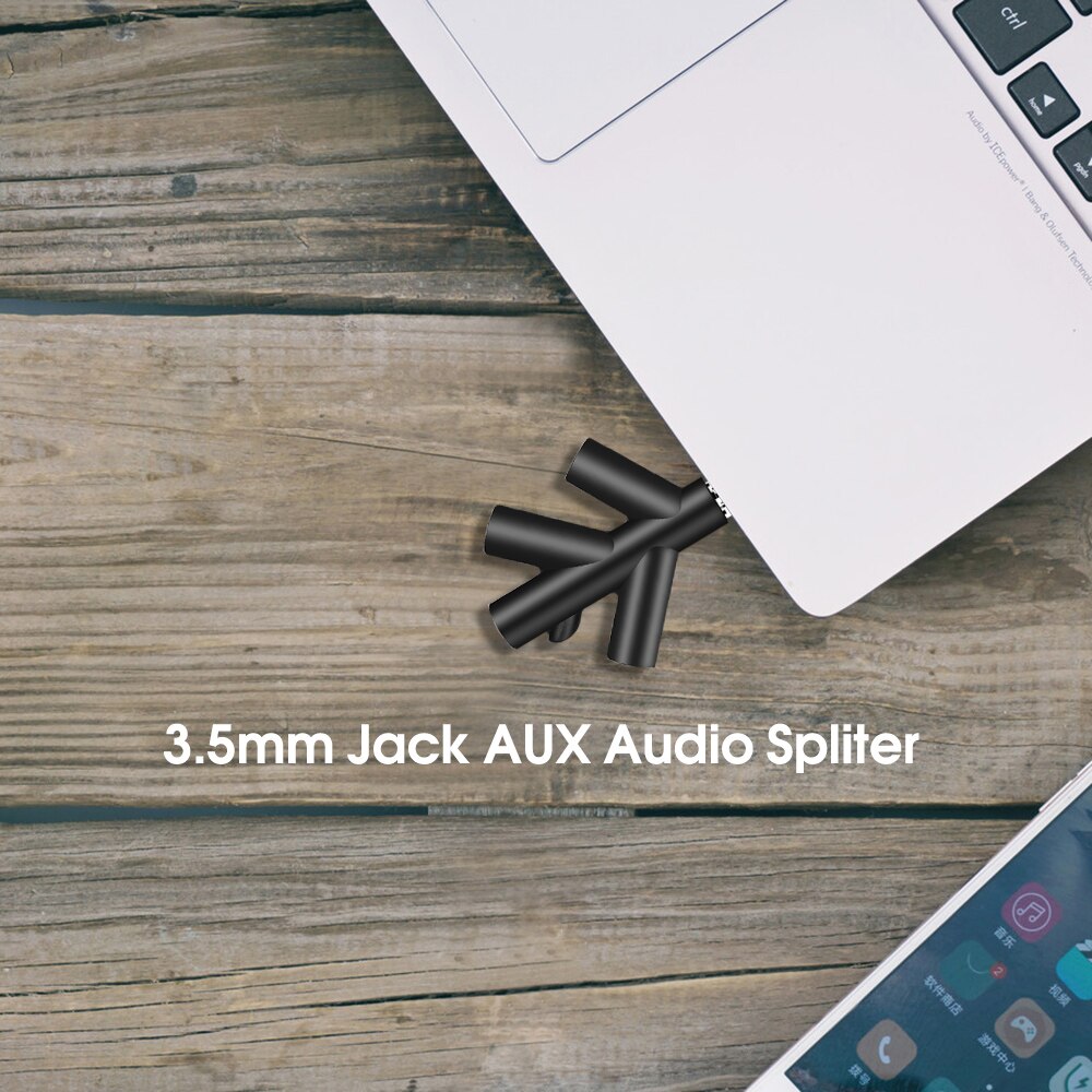 Smartphone Player Audio Kabel 3,5mm Kopfhörer Adapter 1 Stecker auf 2 4 Weibliche Jack Adapter Stecker Stereo Kopfhörer Splitter für PC/MP3