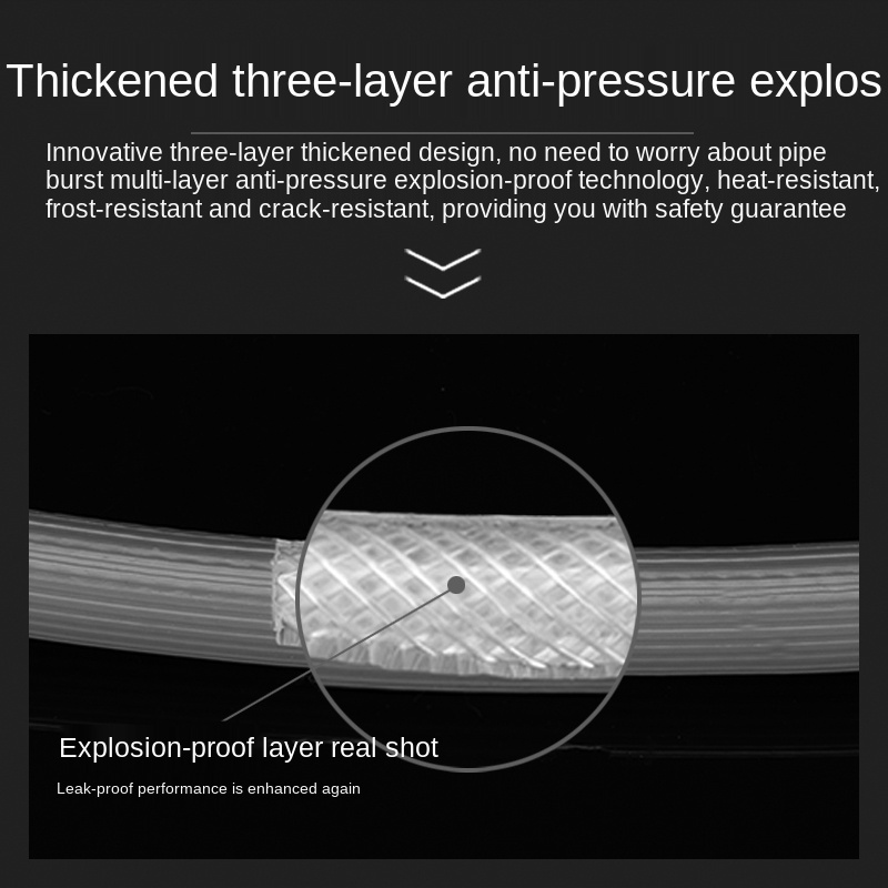 Drum Washing Machine Water Pipe Inlet Pipe Joint 3/4 IN Threaded Interface European-style Automatic Water Supply Hose Universal