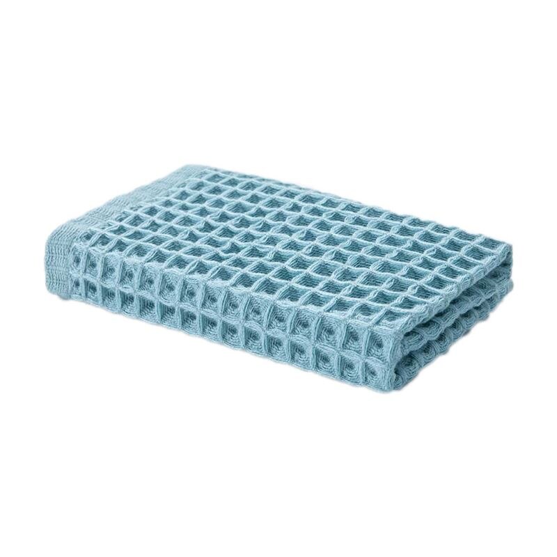 Soft Cotton Waffle Face Towels Home Textile for Adult Soft Absorbent Household Bathroom Towel Toiletries Household: D