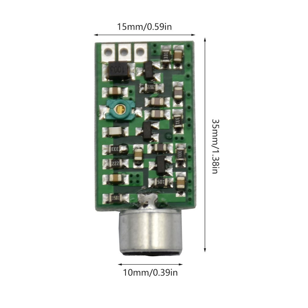Micro FM Transmitter 0.7-9V 88MHZ-108MHZ Mini Bug Wiretap Dictagraph Interceptor