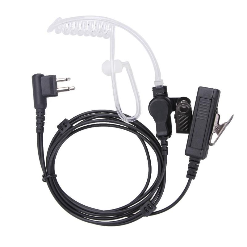 2Pin Covert Akoestische Buis Oortelefoon Headset Mic Voor Motorola Twee Manier Radio Microfoon Oortelefoon Oordopjes Oortelefoon Hoofdtelefoon