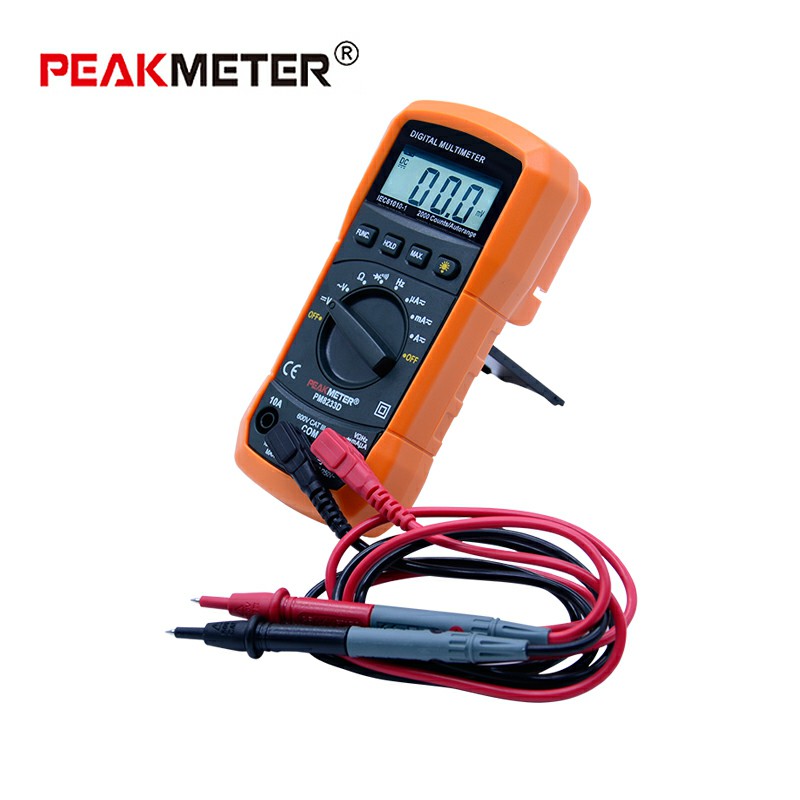 PEAKMETER PM8233D Tragbare Digital-Multimeter Tester Professionelle Multifunktions DC AC Voltmeter Frequenz