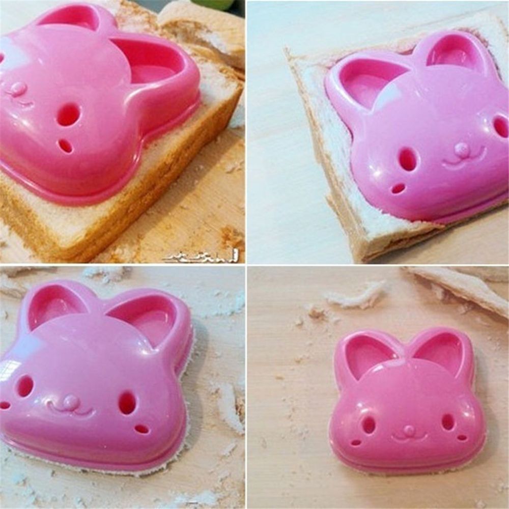 Sandwich Mold Konijn Vorm Brood Cookie Cake Cutter Mold Keuken Accessoires Fondant Mallen Ontbijt Taart Tools Voor Kinderen