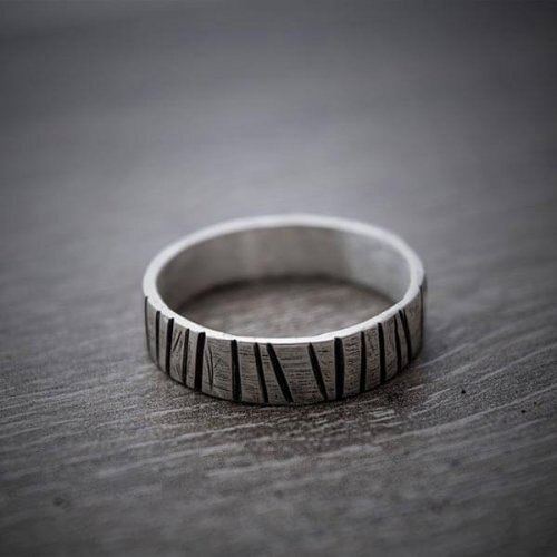 Bagues de mariage et de Couple pour hommes et femmes, Style gothique Viking, en acier inoxydable, bijoux,: 8 / green
