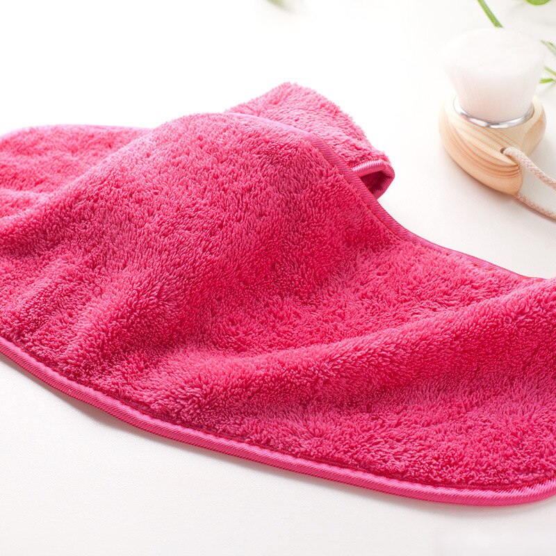 Genanvendelig mikrofiber ansigtsklud ansigtshåndklæde naturlig antibakteriel beskyttelse makeup remover 40*17cm rensende skønhedsvaskeværktøjer