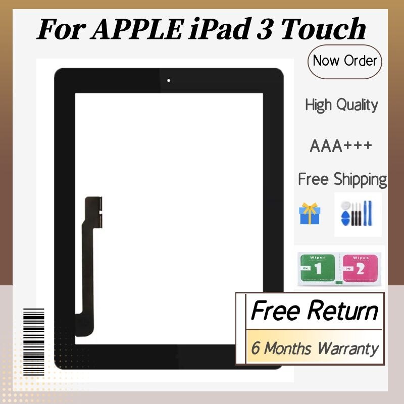 100% Getest Touch Screen Voor Ipad 3 IPad3 A1416 A1403 A1430 Touch Screen Glas Panel Vervanging Met/Zonder Home