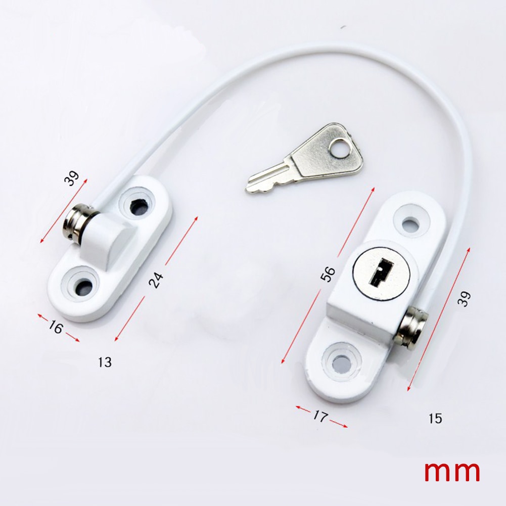 Children Window Safety Lock Sliding Sash Stopper Limiter Restrictor Home door window safety lock for children baby