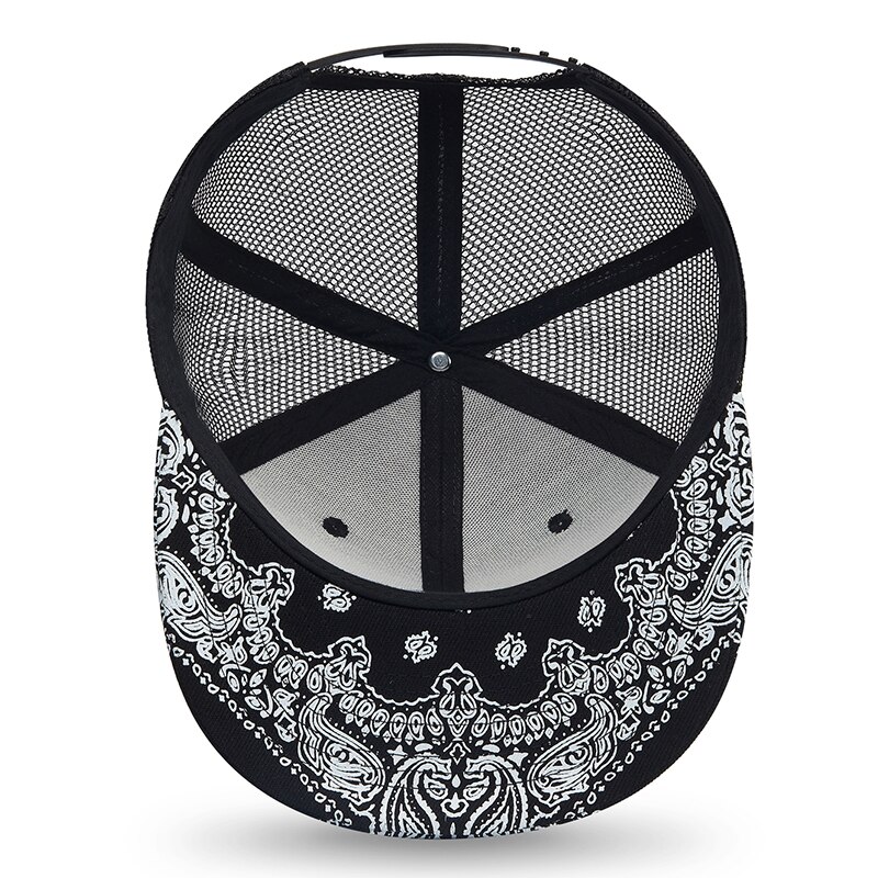 2022 Zomer Mesh Trucker Hoeden Mannen Zwarte Platte Rand Baseball Cap Vrouwen Outdoor Sport Hip Hop Snapback Zonnebrandcrème Hoeden unisex