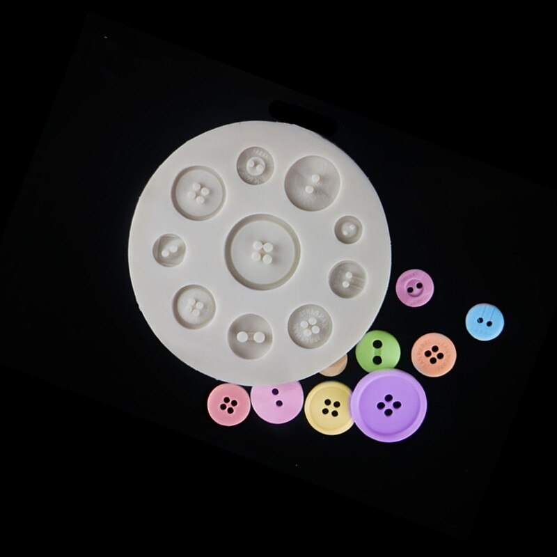 Siliconen mal in de vorm van een knoop, diy fondant taartdecoratiemal, chocolade fudge voor keuken, bakgerei, accessoires