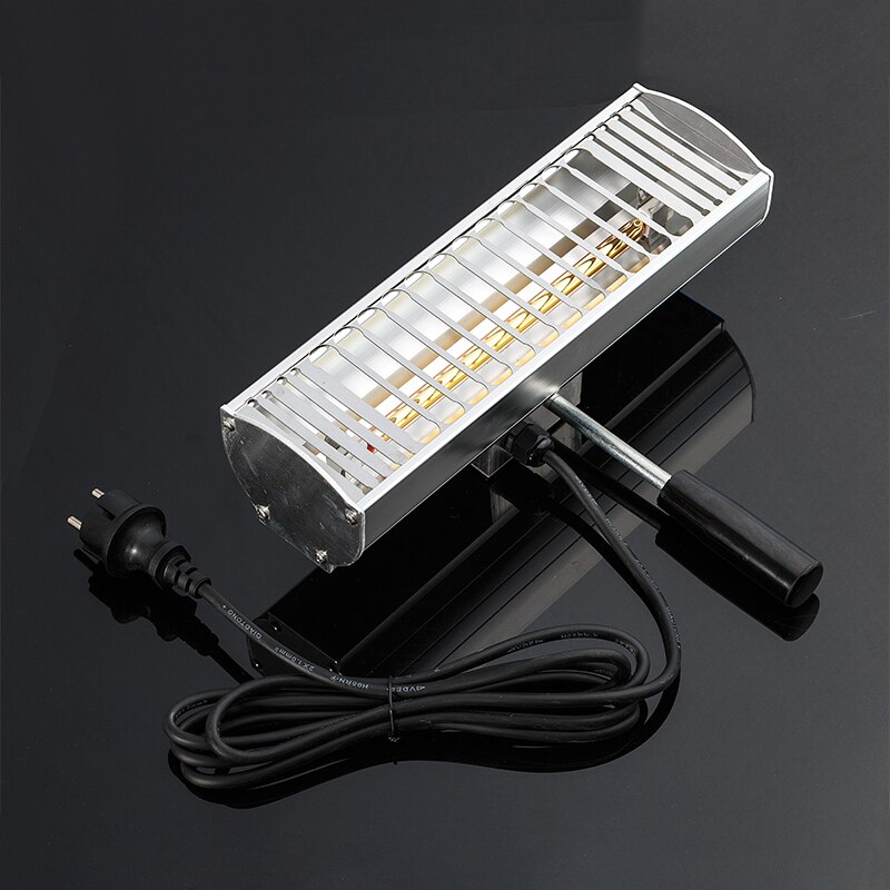 1000W Handheld Infrared Paint Lamp Infrared Auto Drying Portable Paint Curing Lamp Grilled Light Car Spray Paint Room