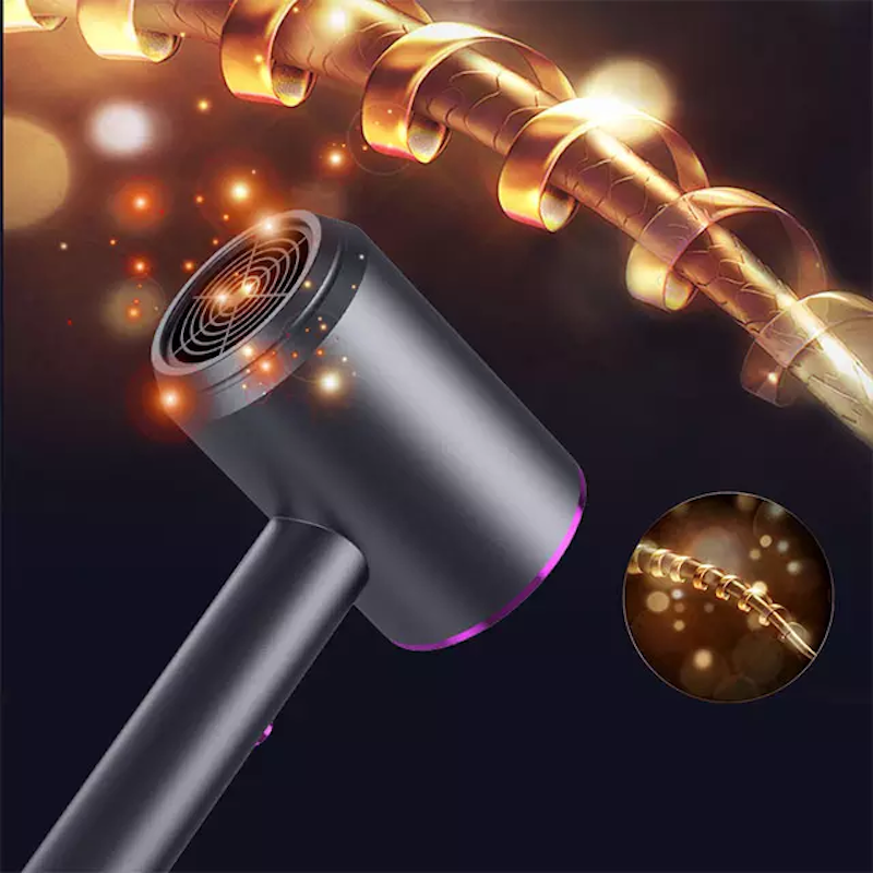 Professionele Ion Föhn 1000W Snel Drogen Lage Ruis Haardroger Draagbare Warme En Koude Föhn