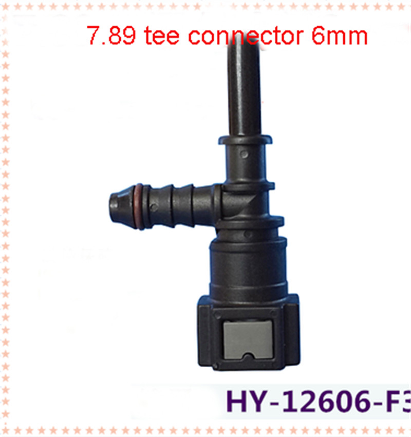 Conector rápido de combustible para coche tipo F ID6, conector macho hembra de liberación rápida, tubo de 6-8mm de combustible/metanol/etanol/urea, 1 ud., 7,89