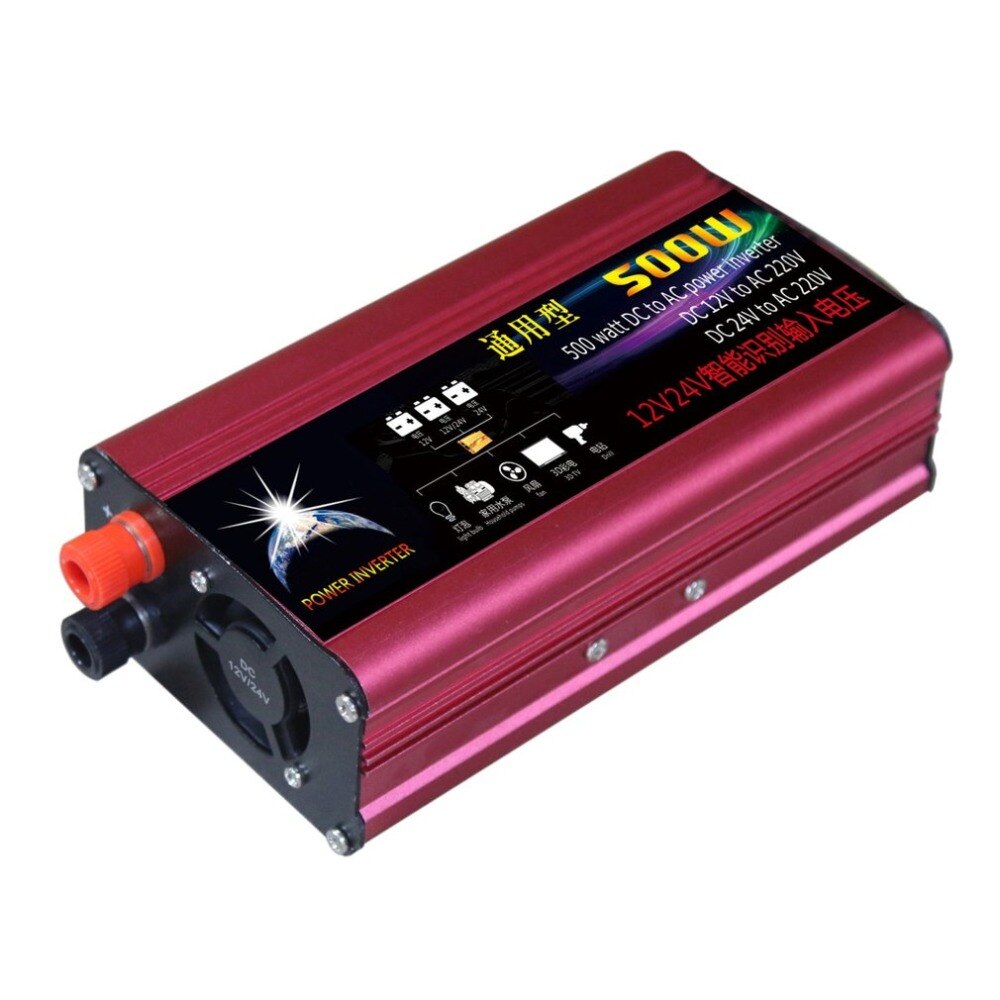 General 2000W DC to AC Power Inverter 12V/24V to 220V Automotive Car Power Supply Inverter