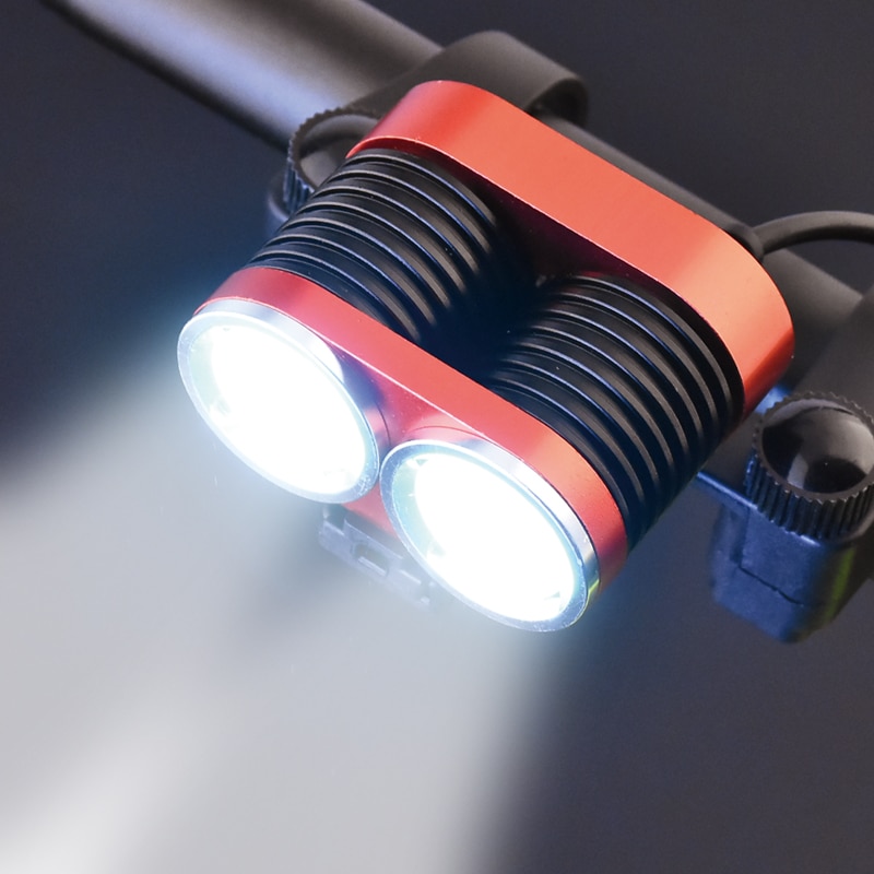 5000lm Fiets Lamp 2x XM-T6 Voor Stuur Bike Licht (Zonder Batterij)