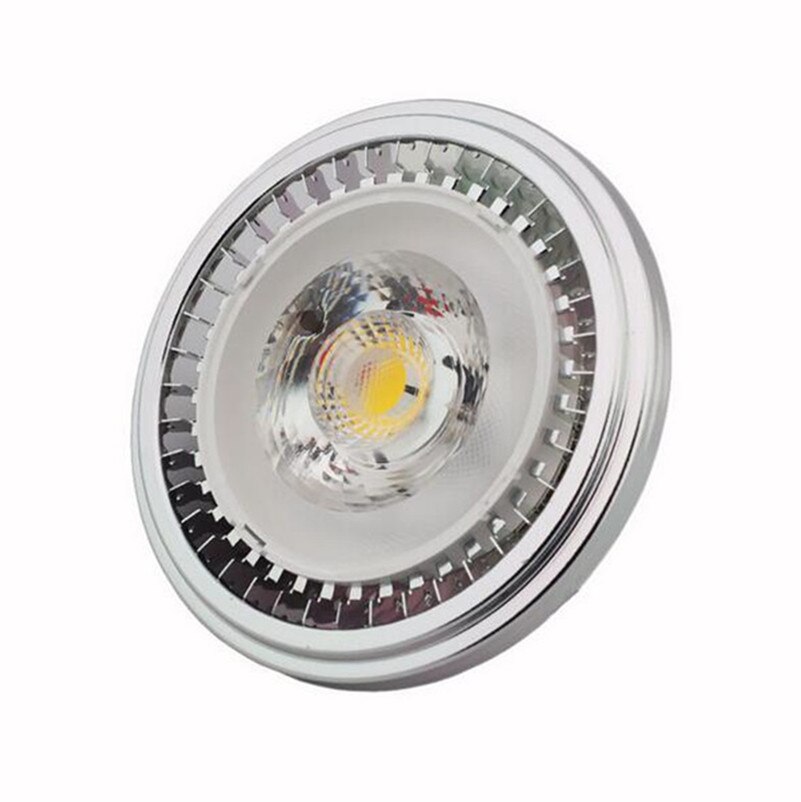 Bombilla LED AR111 regulable, 10W, G53, alta potencia, QR111 ES111, lámpara LED AC110V AC220V AC230V DC12V AR111, lámparas de foco LED, 10W COB G53