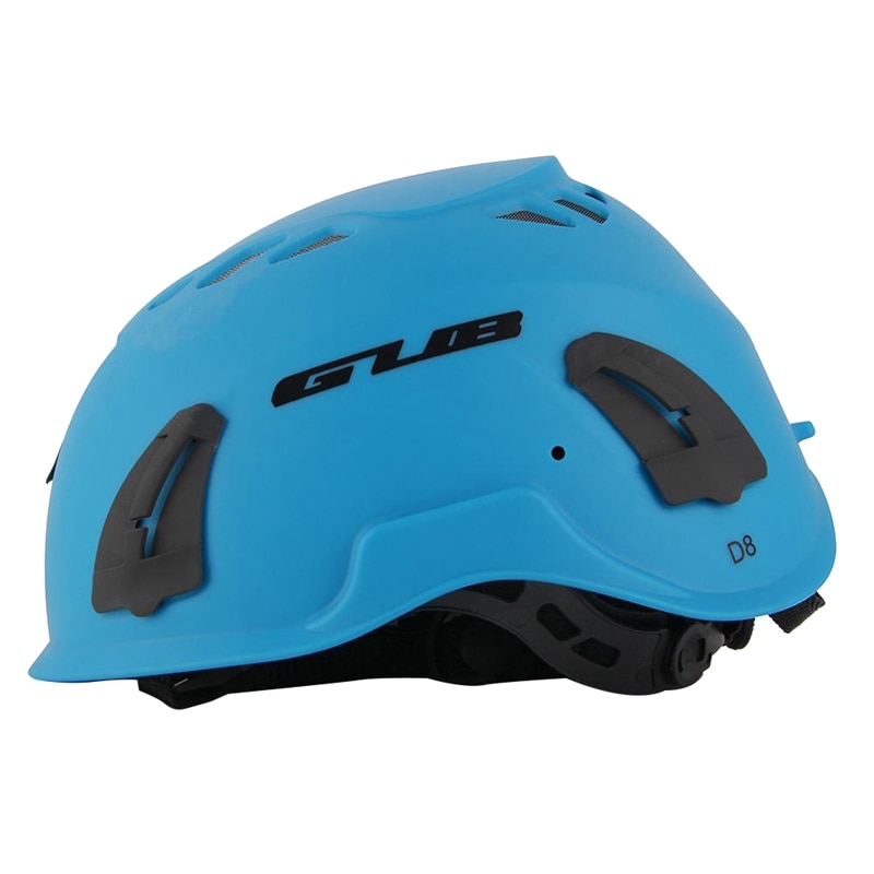 GUB Multi-Funktionale Klettern Helm MTB Fahrrad Helm für draussen Klettern Radfahren Bergsteigen: Blau