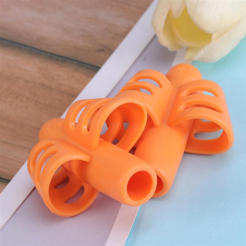 6 Stck Silikon Stift Griffe Doppel Finger Schreiben Trainer Hilfe Finger Griffe Schreiben Haltung Korrektor für freundlicher