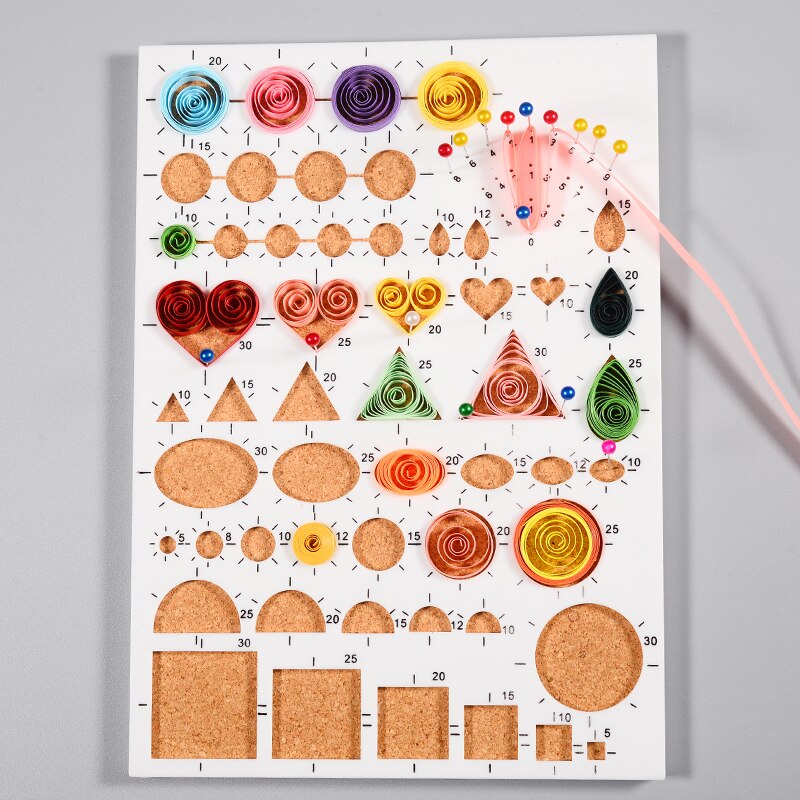 Papier Quilling Template Mould Board Papercraft DI... Grandado