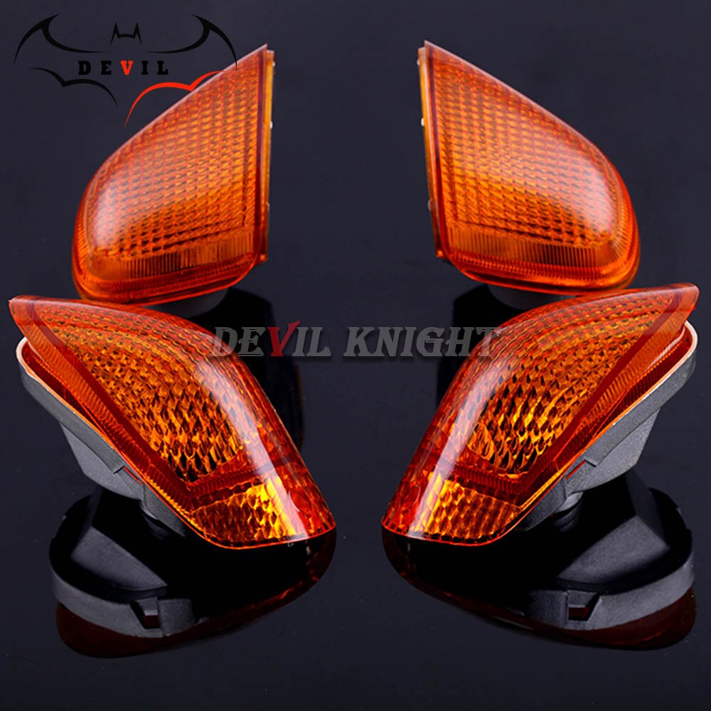 Turn Signal Indicator Blinker Lens Covers For Kawasaki ZZR1100D / ZX-11 (1993-2001) – Clear Pair