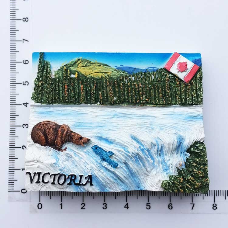 3D Resin Fridge Magnets North USA Canada Tourism Souvenir Collection Magnetic Refrigerator Sticker Home Decoration Ideas: 9