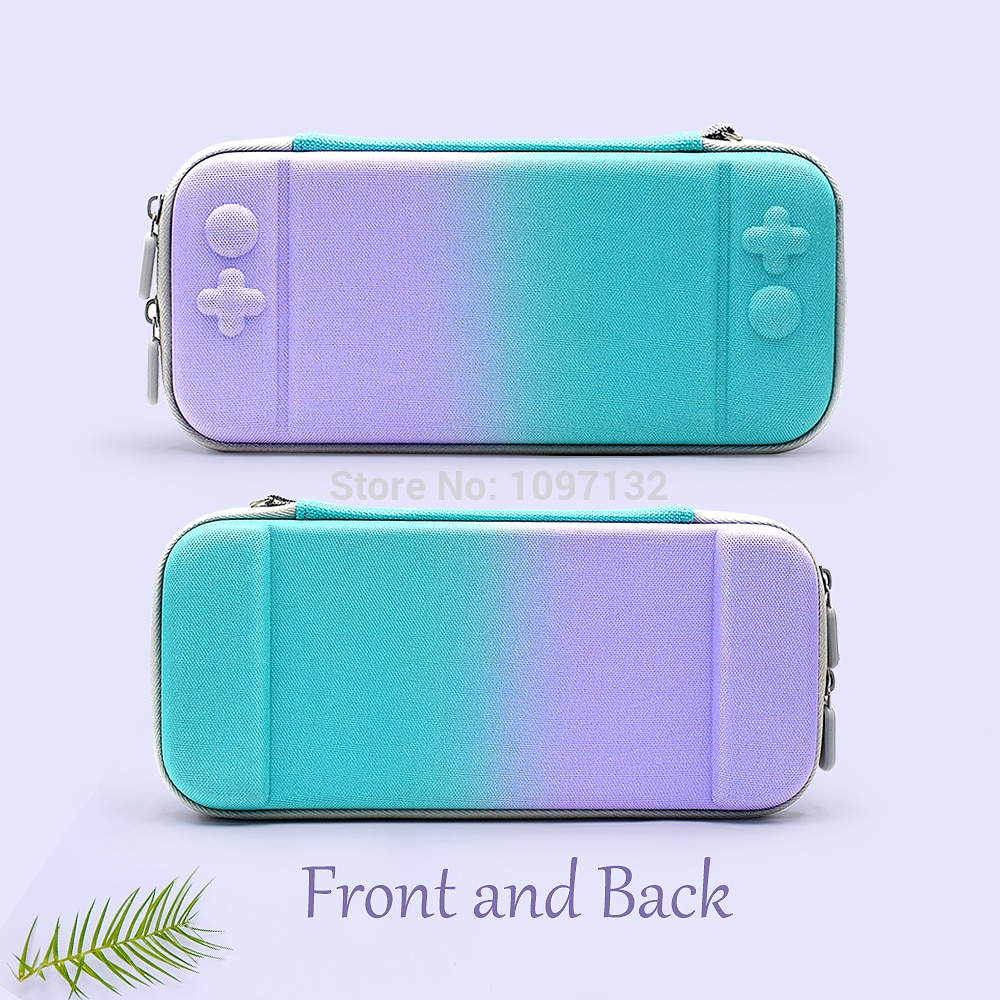 Case para nintendo switch lite temeperd, portátil, saco, vidro, protetor de tela, acessórios para nintendo switch lite