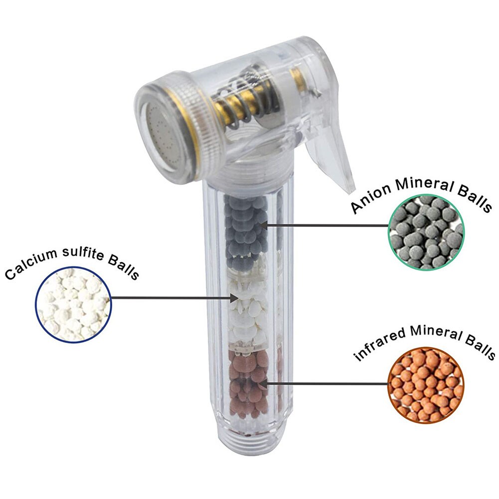 Luier Huisdieren Douche Water Saving Handheld Wc Spuit Hoofd Badkamer Draagbare Ionische Filter Thuis Hoge Druk Bidet Onderdelen