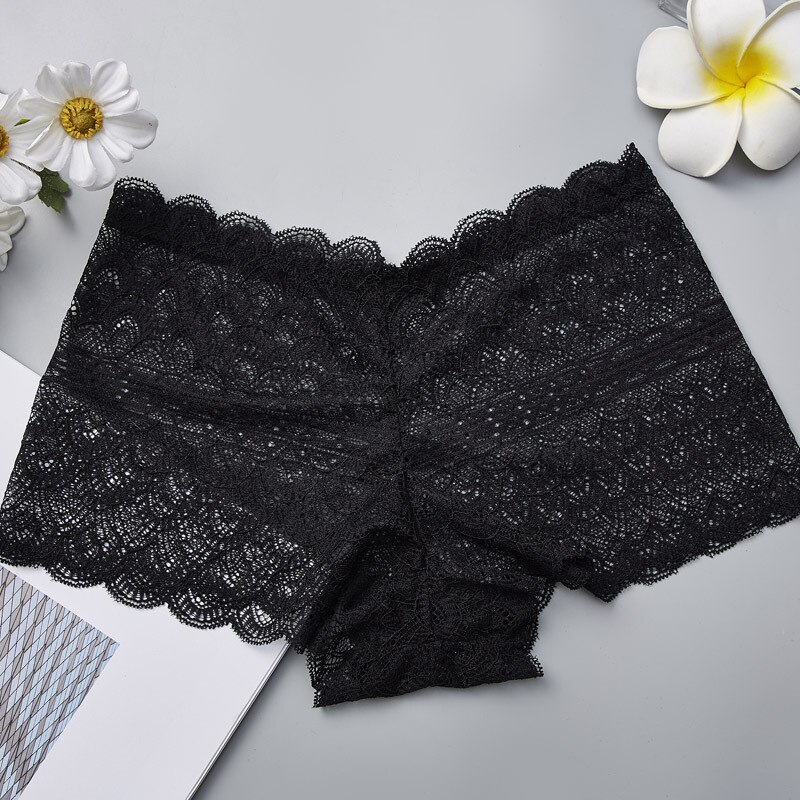 Soft Seamless Lace Safety Short Pants Women Summer Under Skirt Shorts Breathable Short Tights: D