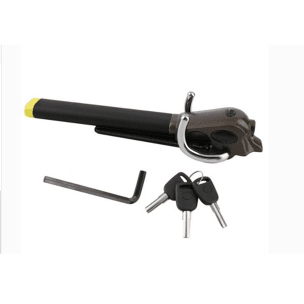 1 pc ratlås aluminiumslegering billås ratlås tyverisikring til autokøretøj