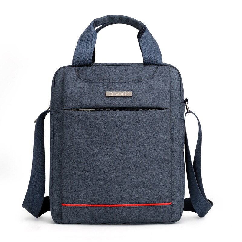 Tas cross border zakelijke en vrijetijdstas licht waterdicht een schouder handtas schuine crossbody heren reistas: Diepblauw
