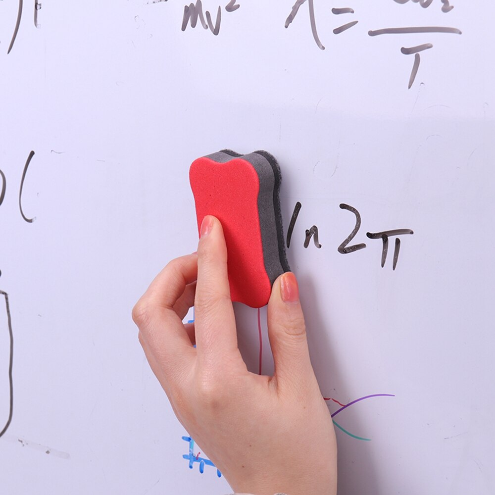 1 PC Cartoon Bone Blackboard Eraser Magnetic White Board Erasers School Office Whiteboard Marker Cleaner School Sup
