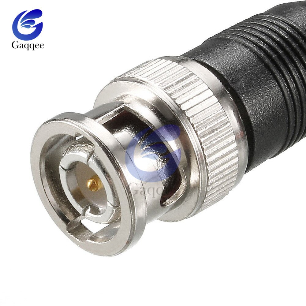 Oscilloscopio digitale Sonda P1011 BNC Puntali BNC Q9 Connettore Maschio a Doppio Coccodrillo Pinze Oscilloscopio Sonda Cavi test