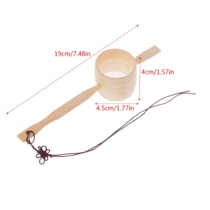 Bamboe Theezeefje Infuser Keuken Filter Mesh Handy Handgemaakte Vergiet