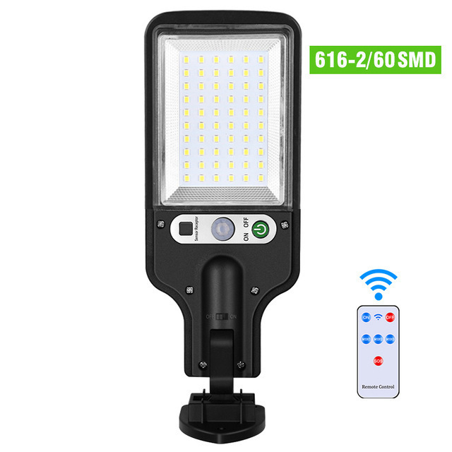 PIR Ip65 100W 200W 300W Solarne lampy ogrodowe Zewnętrzne wodoodporne Led Ogród Solarne lampy Zewnętrzne wodoodporne słoneczne lampy uliczne: Sea Blue